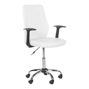Бял стол за офис Кремен 