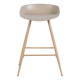 Бар стол Корал с модерна дървена конструкция