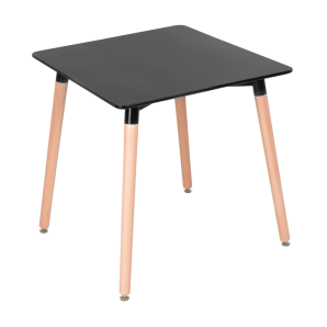 Квадратна трапезна маса с крака от бук