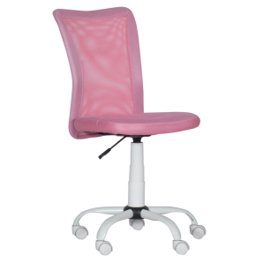 Розов детски стол с мрежа