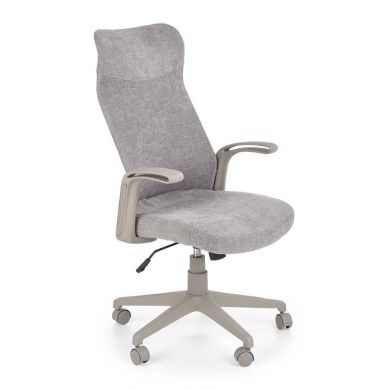 Въртящ офис стол - сив цвят