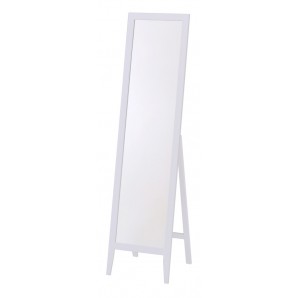 Голямо стоящо огледало - бяло