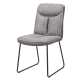 Стол за трапезария BRENT - графит SF 2/ еко кожа