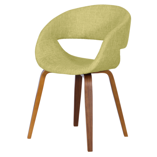 Стол за трапезария Carmen 9975 - орех - зелен