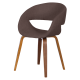 Стол за трапезария Carmen 9975 - орех - кафяв