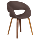Стол за трапезария Carmen 9975 - орех - кафяв