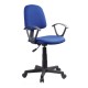BF430 Office Armchair, Blue Fabric
