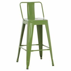 Бар стол Мелита - зелен цвят
