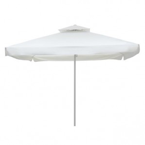 Алуминиев чадър 4х4 - бял цвят