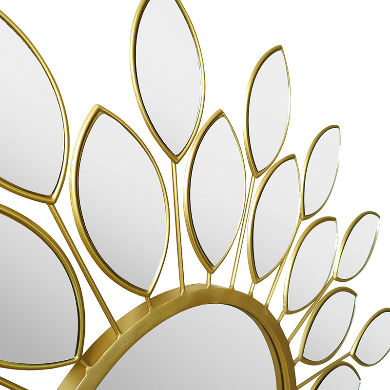 Огледало златист цвят