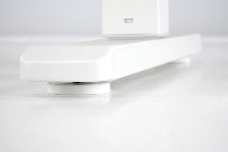 Бюро с регулируема височина  – златен/бял дъб
