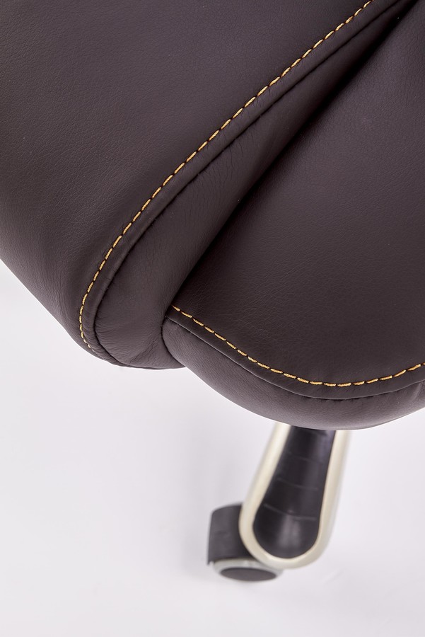Офис стол – тъмно кафяво