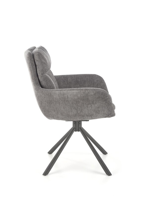 Въртящ се стол – сив