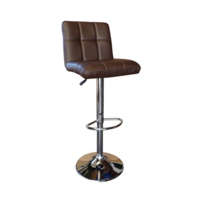 Bar Stool with back and gas lift 44x40x110cm