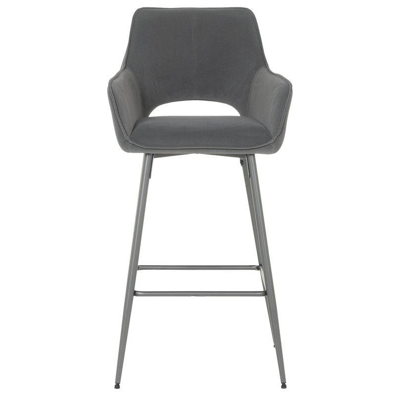 Бар стол TELFORD 2 - сив MJ 3