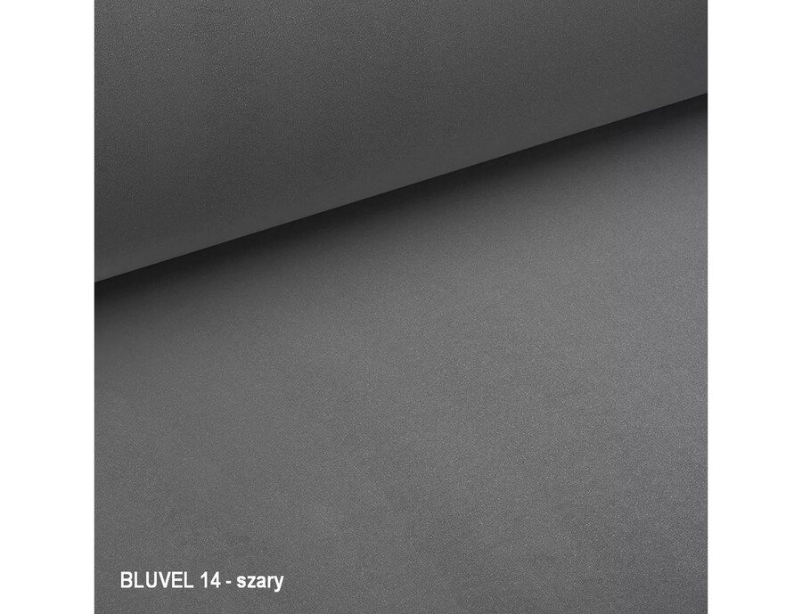 Кадифено кресло – сиво Bluvel 14