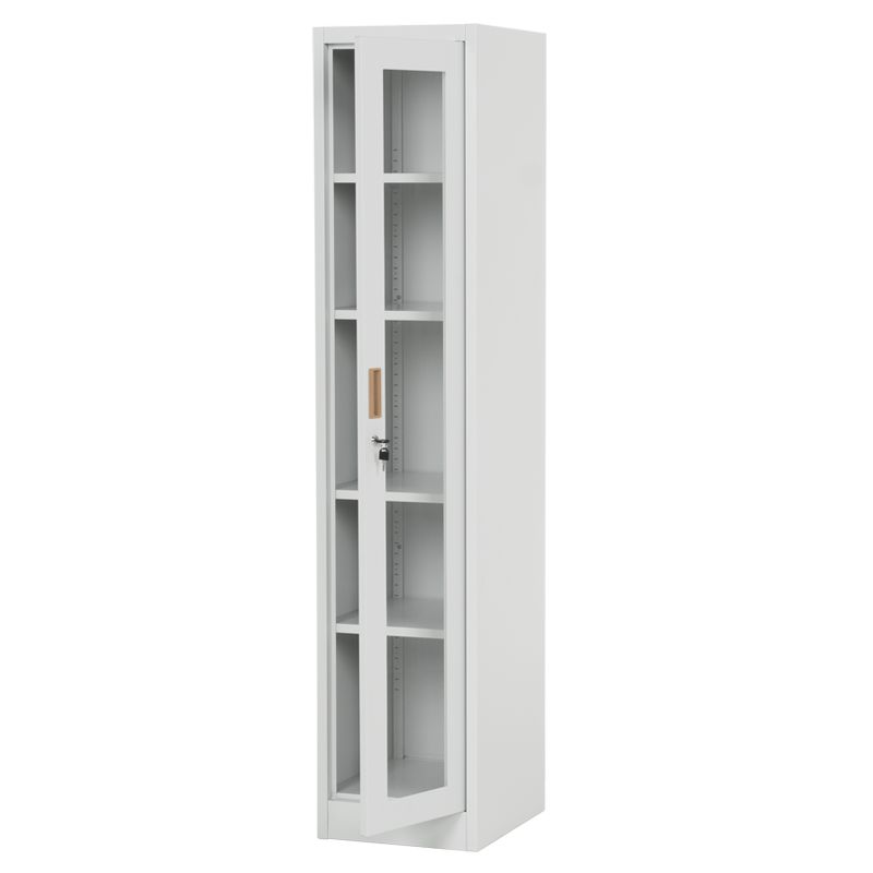 Метален шкаф Carmen CR-1001 L – сив