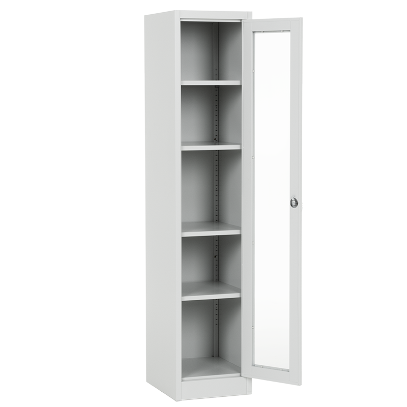 Метален шкаф Carmen CR-1001 L – сив