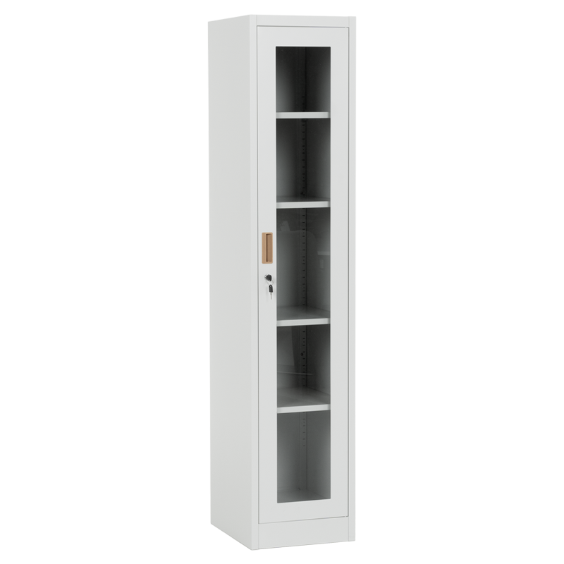 Метален шкаф Carmen CR-1001 L – сив