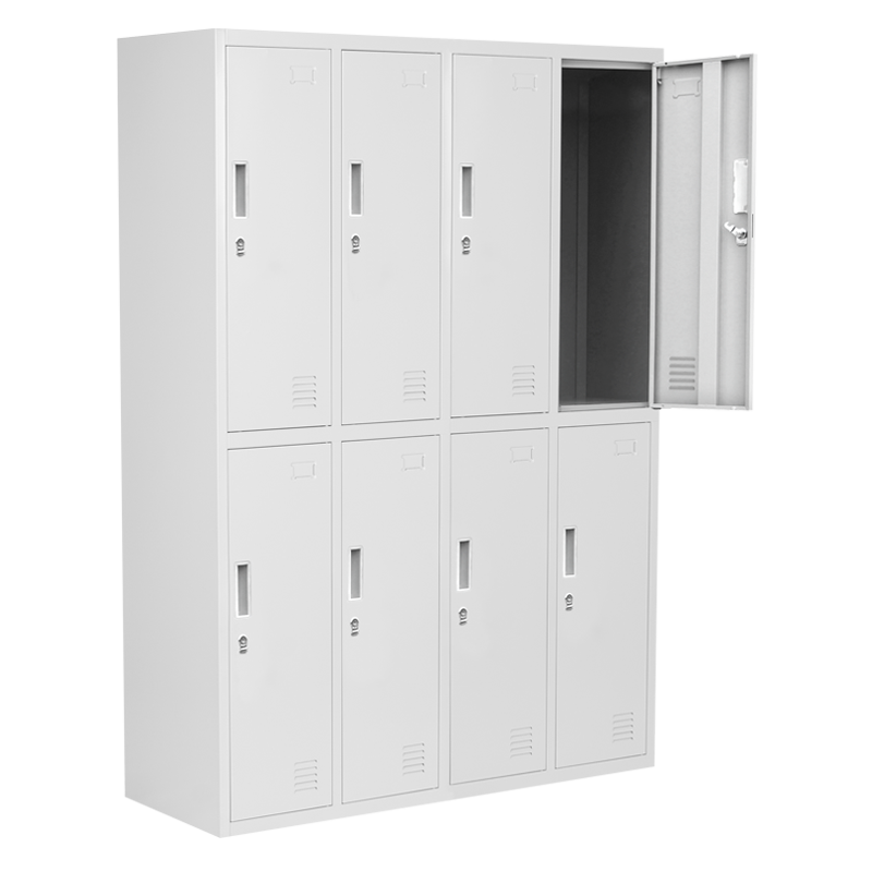 Метален шкаф Carmen CR-1276 J – сив