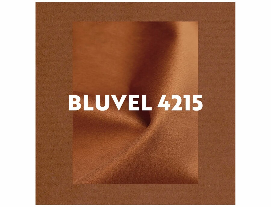 LILIA Кадифен стол – канела Bluvel 4215