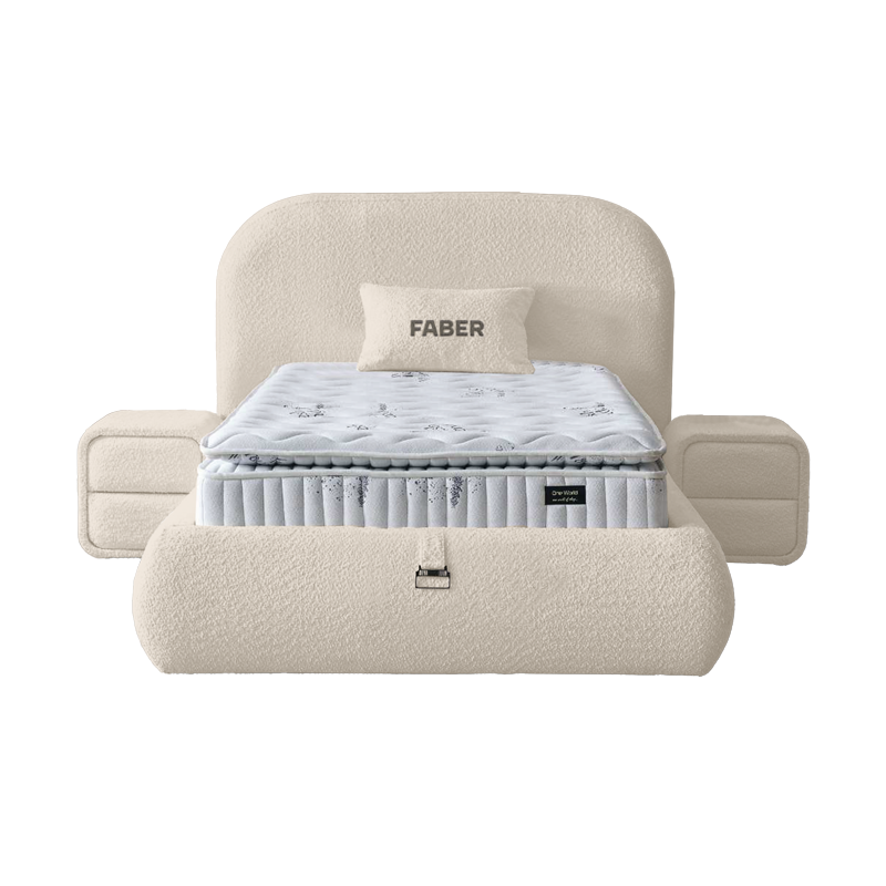 Тапицирано легло с матрак FABER 90 х 200 – лате 06