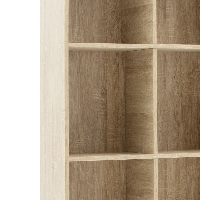Bookcase in color sonoma 107×28