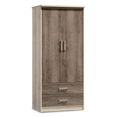 Гардероб 81x57x183 см цвят торо