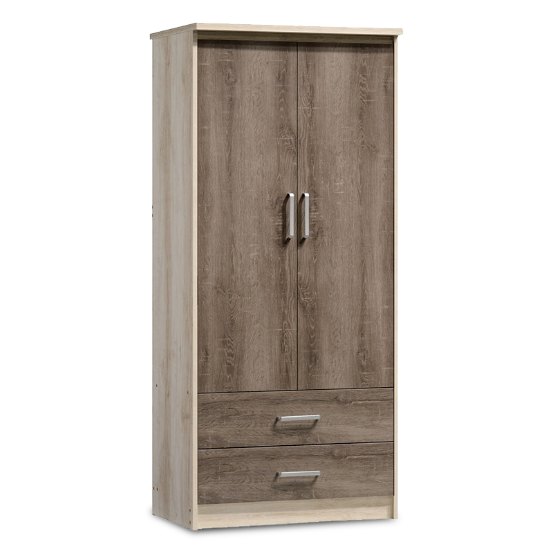 Гардероб 81x57x183 см цвят торо