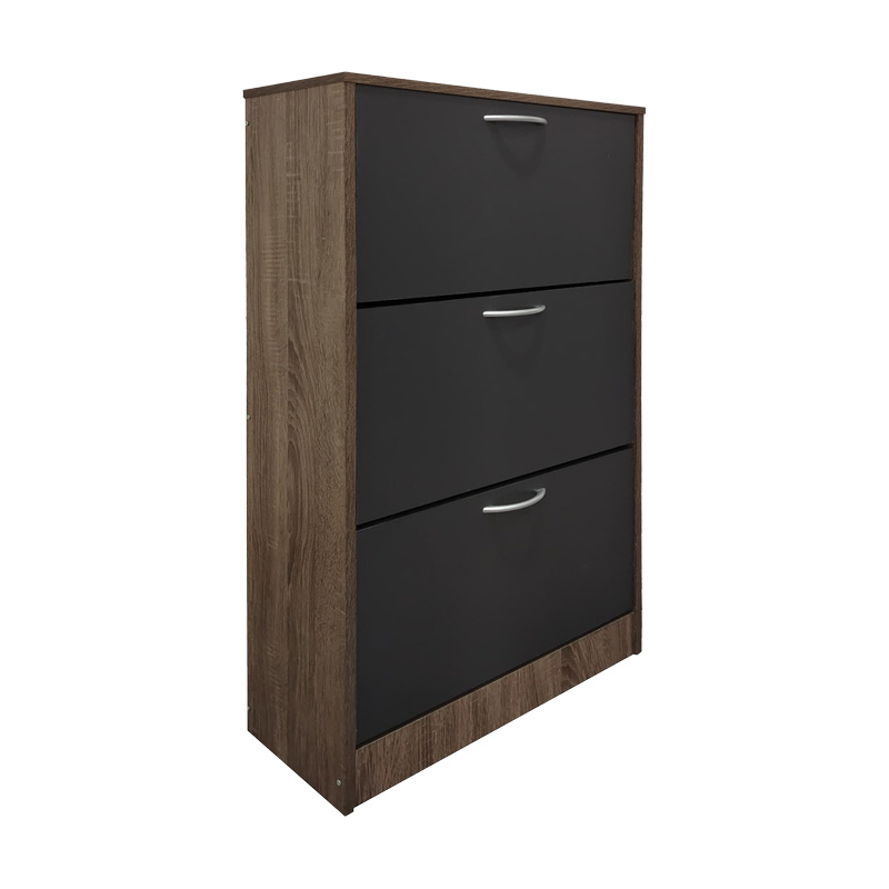 Шкаф за обувки 60x24x114 см антрацит