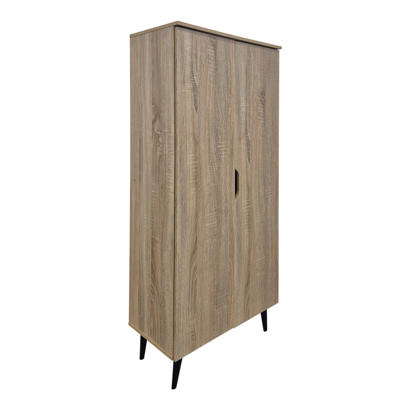 Шкаф за обувки 60×32.5×134.5 см натурал