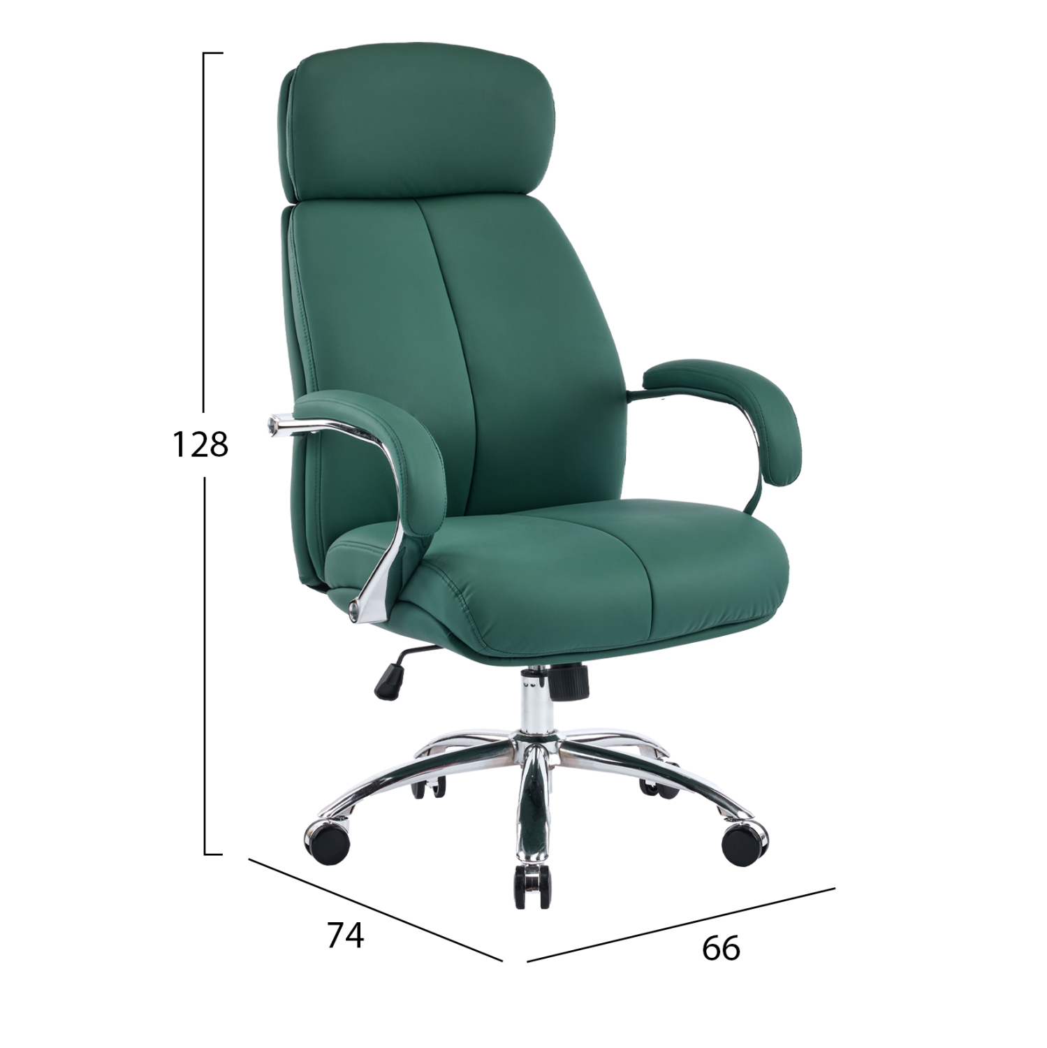 Офис стол зелен цвят