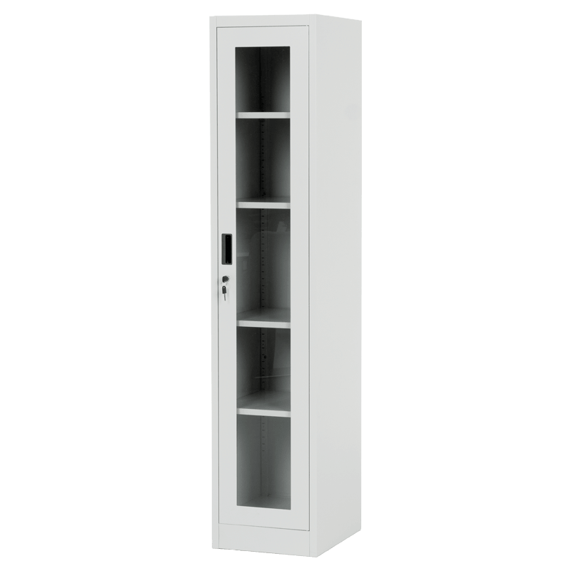Метален шкаф Carmen CR-1001 J – сив