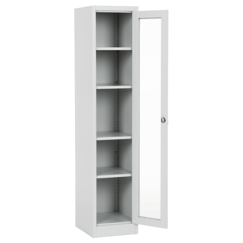 Метален шкаф Carmen CR-1001 J – сив