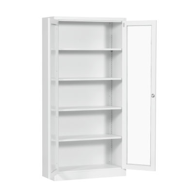 Метален шкаф Carmen CR-1238 E J - бял