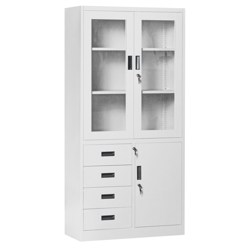 Метален шкаф Carmen CR-1278 J – сив