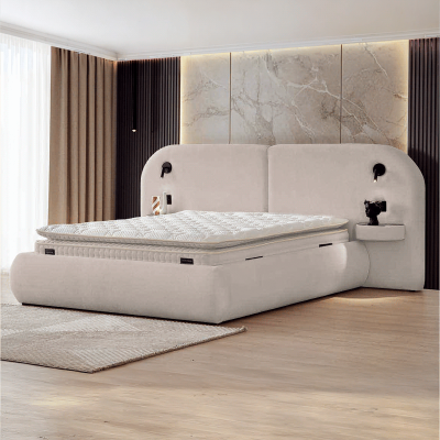 Тапицирана спалня с матрак ELYSIA 160 х 200