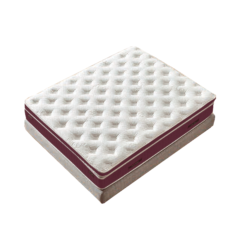 Тапицирана спалня с матрак MINI PUZZLE 160 х 200 – бордо 59