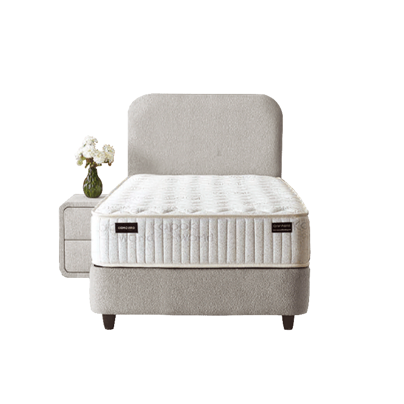 Тапицирано легло с матрак COMO PRO 90 x 200 – перла SY