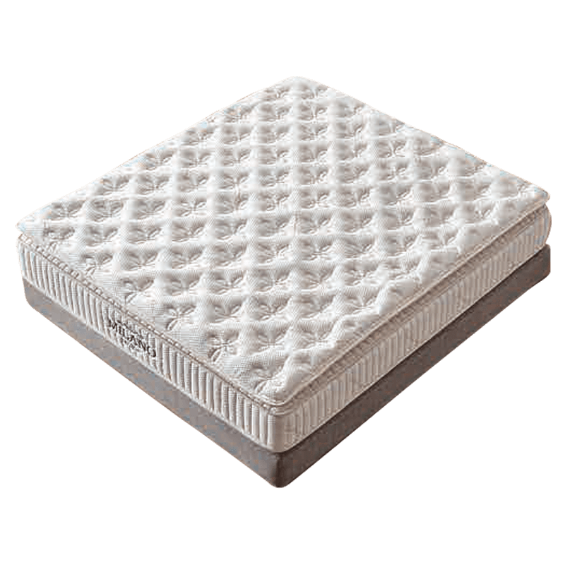 Тапицирана спалня с матрак  MILANO 160 x 200 – сив A