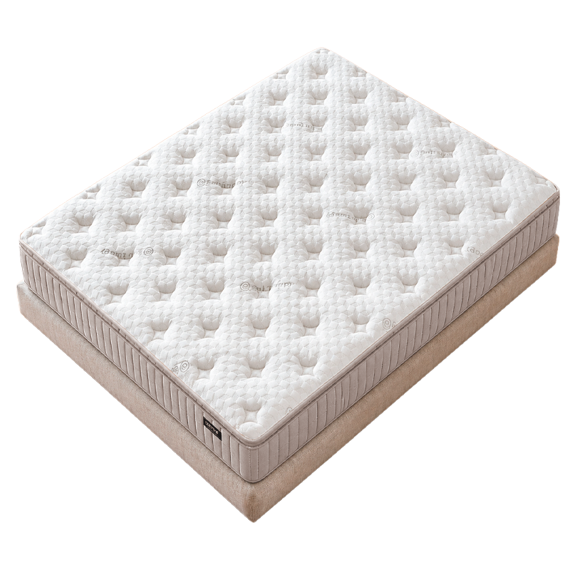 Тапицирана спалня с матрак BELLA 180 x 200 – крем 03
