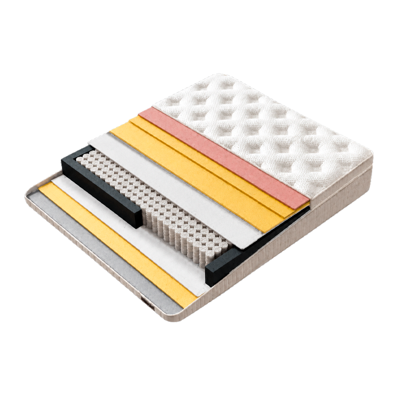 Тапицирана спалня с матрак MINI PUZZLE 160 х 200 – бежов 04