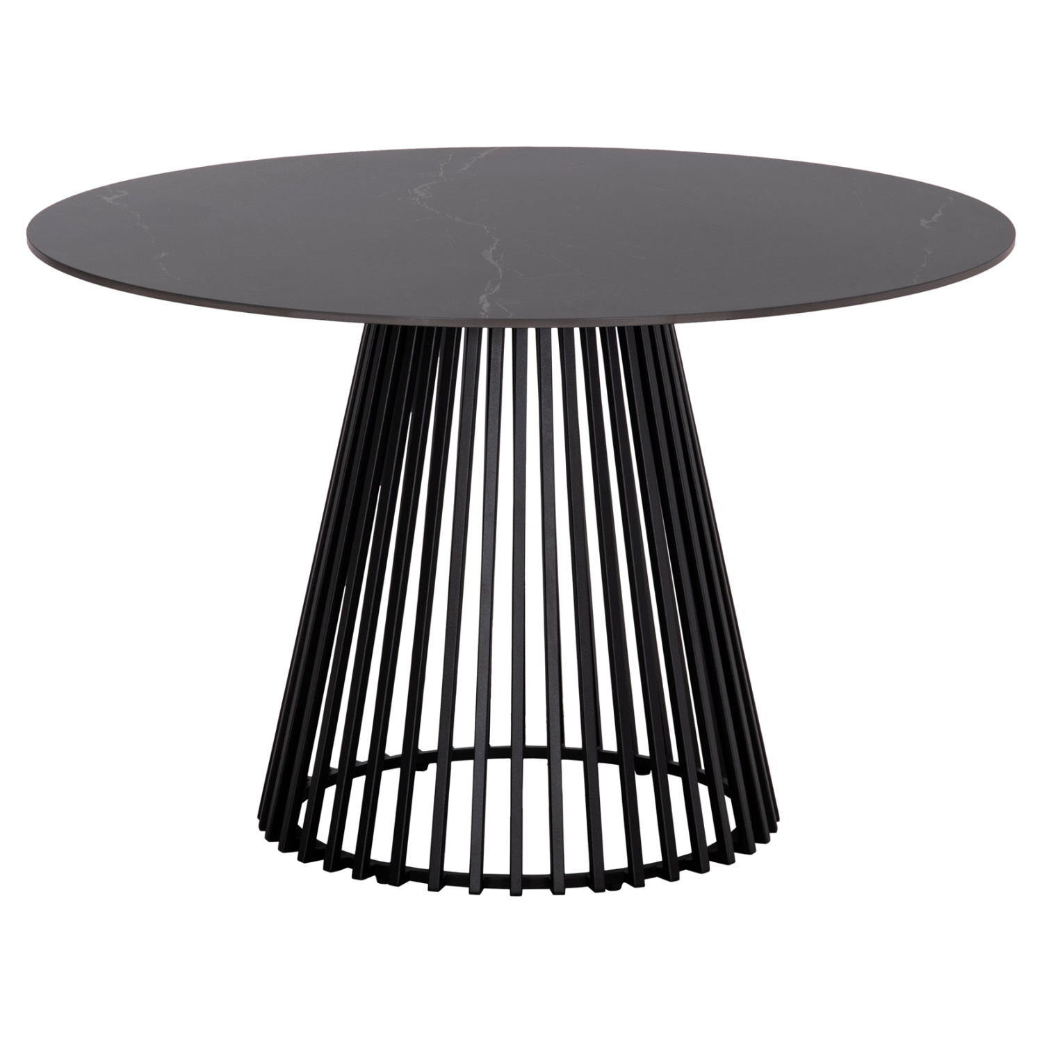 Маса Ф120 – черен цвят