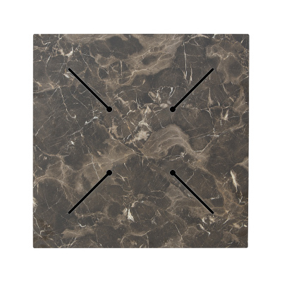 HPL плот 60x60 см тъмно сив мрамор