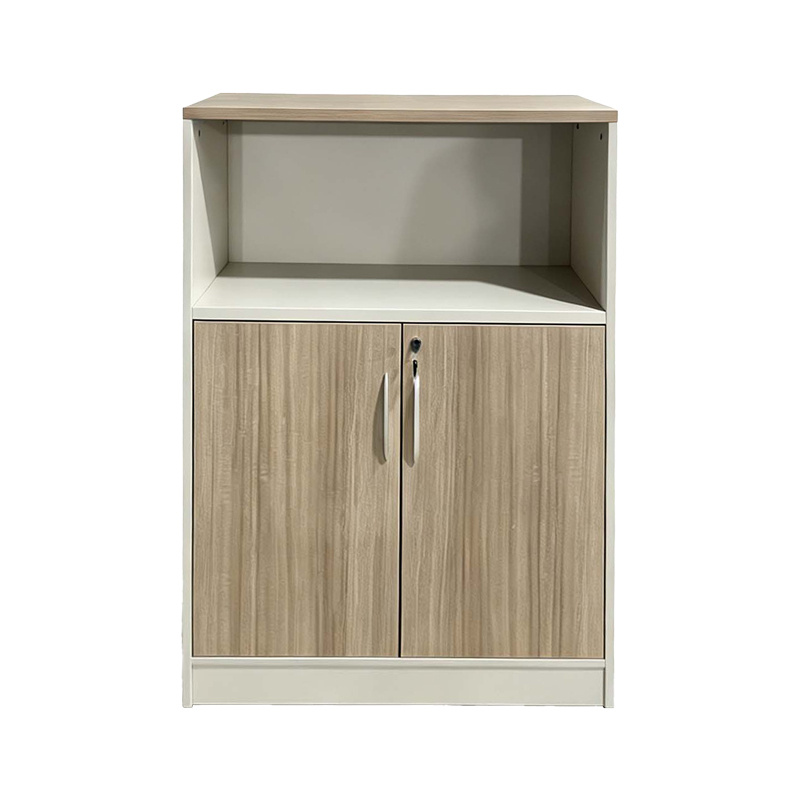 Офис шкаф 80x40x120 см дъб-бежов