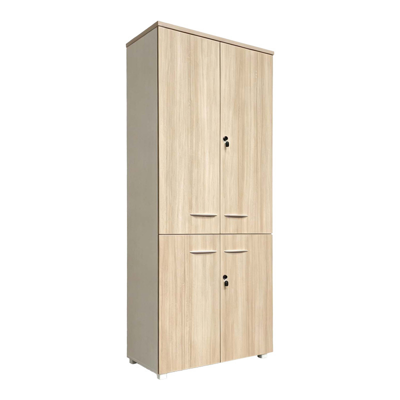 Офис шкаф 80x40x200 см дъб-бежов
