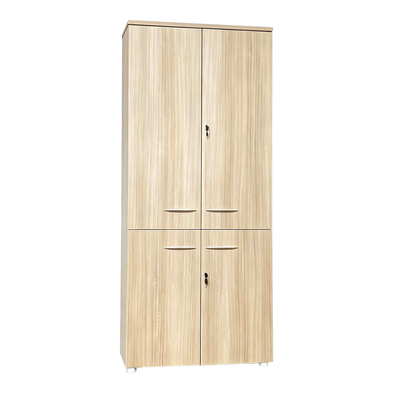 Офис шкаф 80x40x200 см дъб-бежов