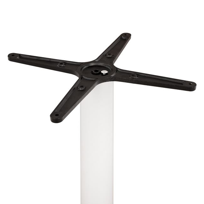 Metallic 45x45x70 with cross 45×45 and adjusters