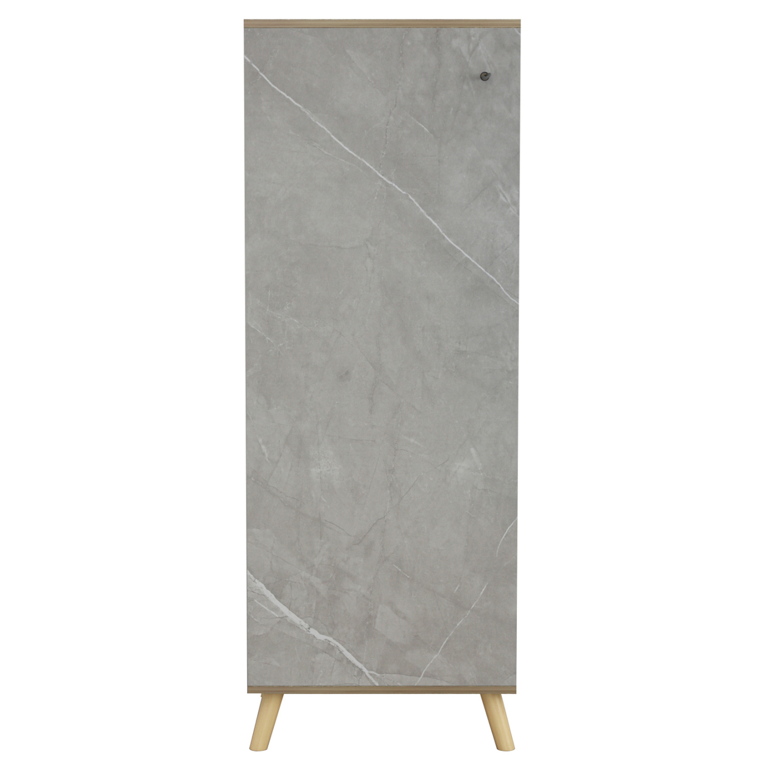 Шкаф за обувки цвят сонама-сив